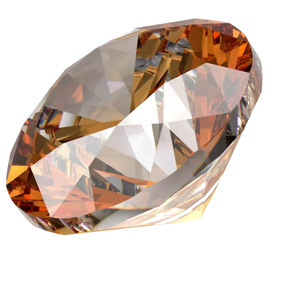 Swarovski Zirconia Round Pure Brilliance Cut Amber(Swarovski Cubic Zirconia Round Pure Brilliance Cut Amber) 4 Swarovski Zirconia Round Pure Brilliance Cut Amber(Swarovski Cubic Zirconia Round Pure Brilliance Cut Amber) - Image 2