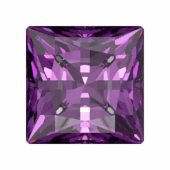 Swarovski Zirconia Square Princess Pure Brilliance Cut Fancy Purple(Swarovski Cubic Zirconia Square Princess Pure Brilliance Cut Fancy Purple)