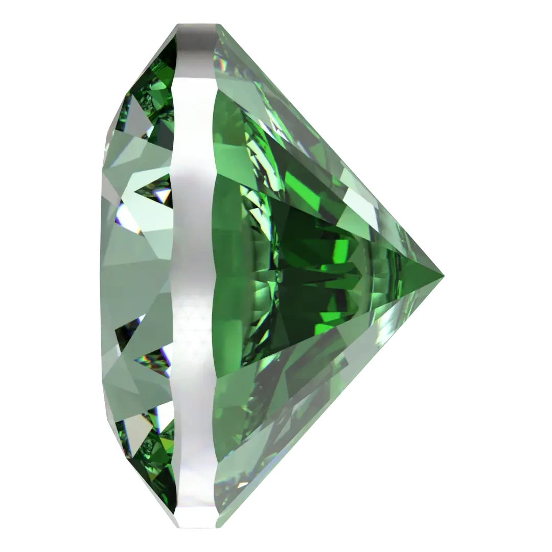 Swarovski Zirconia Round Pure Brilliance Cut Fancy Green(Swarovski Cubic Zirconia Round Pure Brilliance Cut Fancy Green) 5 Swarovski Zirconia Round Pure Brilliance Cut Fancy Green(Swarovski Cubic Zirconia Round Pure Brilliance Cut Fancy Green) - Image 3
