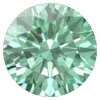 Swarovski Zirconia Round Pure Brilliance Cut Fancy Light Green(Swarovski Cubic Zirconia Round Pure Brilliance Cut Fancy Light Green)