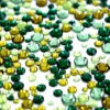 Estella Flat Back Crystals Non Hotfix Mix Grinch Green(Estella Grinch Green Mix Of Estella Flatback Crystals Non Hotfix)
