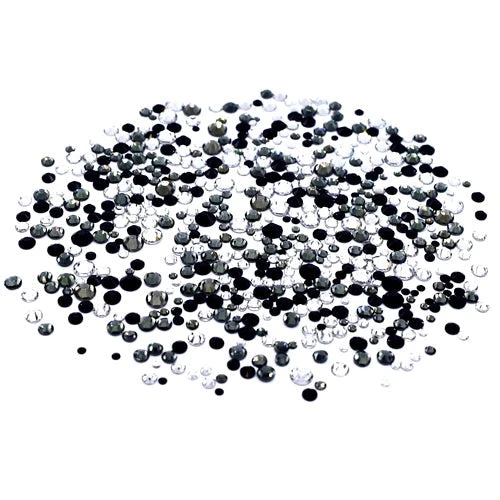 Estella Flat Back Crystals Non Hotfix Mix Jet Diamond(Estella Jet Diamond Mix Of Estella Flatback Crystals Non Hotfix) 4 Estella Flat Back Crystals Non Hotfix Mix Jet Diamond(Estella Jet Diamond Mix Of Estella Flatback Crystals Non Hotfix) - Image 2