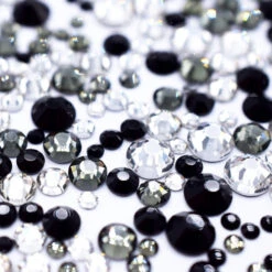 Estella Flat Back Crystals Non Hotfix Mix Jet Diamond(Estella Jet Diamond Mix Of Estella Flatback Crystals Non Hotfix)