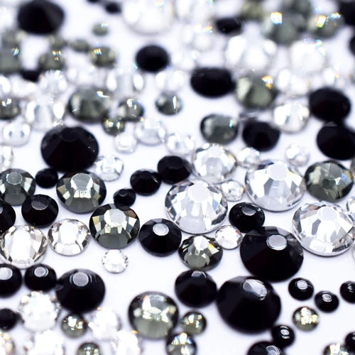 Estella Flat Back Crystals Non Hotfix Mix Jet Diamond(Estella Jet Diamond Mix Of Estella Flatback Crystals Non Hotfix) 3 Estella Flat Back Crystals Non Hotfix Mix Jet Diamond(Estella Jet Diamond Mix Of Estella Flatback Crystals Non Hotfix)