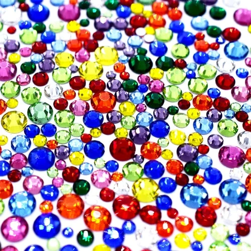 Estella Flat Back Crystals Non Hotfix Mix Mardi Gras(Estella Mardi Gras Mix Of Estella Flatback Crystals Non Hotfix) 3 Estella Flat Back Crystals Non Hotfix Mix Mardi Gras(Estella Mardi Gras Mix Of Estella Flatback Crystals Non Hotfix)