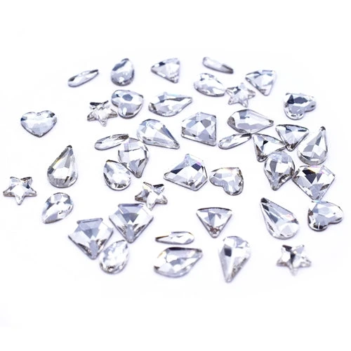 Estella Flat Back Crystals Non Hotfix Mix Shapes Crystal(Estella Shapes Mix Of Flatback Crystals Non Hotfix Crystal) 4 Estella Flat Back Crystals Non Hotfix Mix Shapes Crystal(Estella Shapes Mix Of Flatback Crystals Non Hotfix Crystal) - Image 2