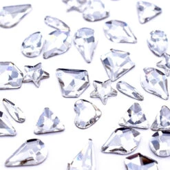Estella Flat Back Crystals Non Hotfix Mix Shapes Crystal(Estella Shapes Mix Of Flatback Crystals Non Hotfix Crystal)