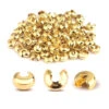 Gold Plated Crimp Covers(High Quality Gold Plated Crimps And Crimp Covers)