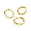 Gold Plated Open Round Jump Rings(Gold Plated Jump Rings)