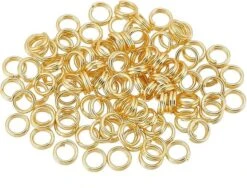 Gold Plated Split Rings(Gold Plated Split Rings)