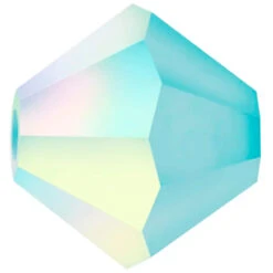 Preciosa Beads Bicone Aqua Bohemica Matte AB(Preciosa Bicone Beads Aqua Bohemica Matte Ab)