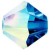 Preciosa Beads Bicone Capri Blue AB(Preciosa Bicone Beads Capri Blue Ab)