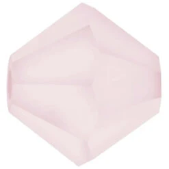 Preciosa Beads Bicone Light Rose Matte(Preciosa Bicone Beads Light Rose Matte)