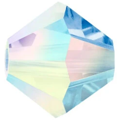 Preciosa Beads Bicone Sapphire AB 2X(Preciosa Bicone Beads Sapphire Ab 2x)
