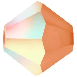 Preciosa Beads Bicone Topaz Matte AB(Preciosa Bicone Beads Topaz Matte Ab)