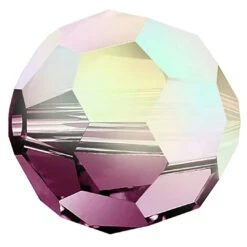 Preciosa Beads Round Amethyst AB(Preciosa Round Beads Amethyst Ab)