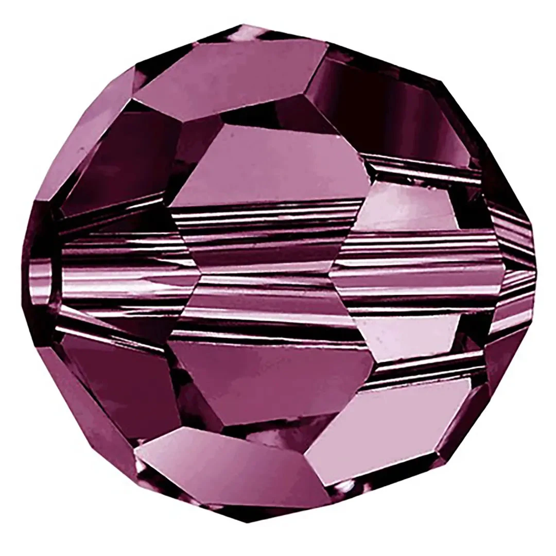 Preciosa Beads Round Amethyst(Preciosa Round Beads Amethyst) 3 Preciosa Beads Round Amethyst(Preciosa Round Beads Amethyst)