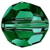 Preciosa Beads Round Emerald(Preciosa Round Beads Emerald) -BlueStreak Crystal Shop Preciosa Beads Round Emerald