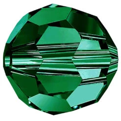 Preciosa Beads Round Emerald(Preciosa Round Beads Emerald)