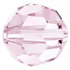 Preciosa Beads Round Light Rose(Preciosa Round Beads Light Rose) -BlueStreak Crystal Shop Preciosa Beads Round Light Rose