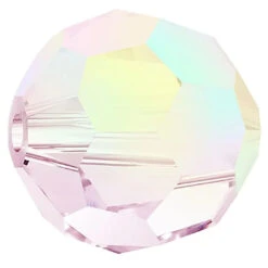 Preciosa Beads Round Light Rose AB(Preciosa Round Beads Light Rose Ab)