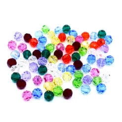 Preciosa Beads Round Mix Rainbow(Preciosa Round Bead Mixes) -BlueStreak Crystal Shop Preciosa Beads Round Mix Rainbow 2