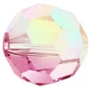 Preciosa Beads Round Rose AB(Preciosa Round Beads Rose Ab)