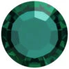 Preciosa Chatons Channel Round Stones Emerald UNFOILED(Preciosa Channel Chatons Emerald Unfoiled) -BlueStreak Crystal Shop Preciosa Chatons Channel Round Stones Emerald UNFOILED