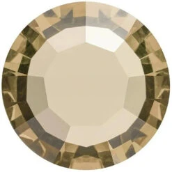 Preciosa Chatons Channel Round Stones Light Colorado Topaz UNFOILED(Preciosa Channel Chatons Light Colorado Topaz Unfoiled)