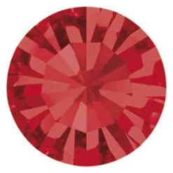 Preciosa Chatons Round Stones Light Siam(Preciosa Chatons Light Siam)