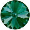 Preciosa Chatons Rivoli Round Stones Emerald(Preciosa Rivoli Chatons Emerald) -BlueStreak Crystal Shop Preciosa Chatons Rivoli Round Stones Emerald