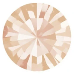 Preciosa Chatons Round Stones Light Peach(Preciosa Chatons Light Peach)