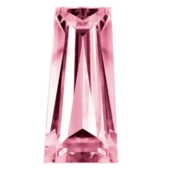 Preciosa Cubic Zirconia Baguette Tapered Cut Pink(Preciosa Cubic Zirconia Tapered Baguette Cut Pink)