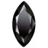 Preciosa Cubic Zirconia Marquise Diamond Cut Black(Preciosa Cubic Zirconia Marquise Diamond Cut Black) -BlueStreak Crystal Shop Preciosa Cubic Zirconia Marquise Diamond Cut Black