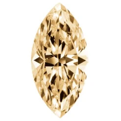 Preciosa Cubic Zirconia Marquise Diamond Cut Champagne(Preciosa Cubic Zirconia Marquise Diamond Cut Champagne)