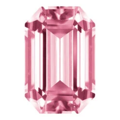 Preciosa Cubic Zirconia Octagon Step Cut Pink(Preciosa Cubic Zirconia Octagon Step Cut Pink)