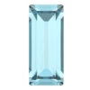 Preciosa Fancy Stones Baguette Aqua Bohemica(Preciosa Fancy Stones Baguette Aqua Bohemica) -BlueStreak Crystal Shop Preciosa Fancy Stones Baguette Aqua Bohemica