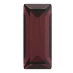 Preciosa Fancy Stones Baguette Burgundy(Preciosa Fancy Stones Baguette Burgundy)