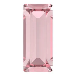Preciosa Fancy Stones Baguette Light Rose(Preciosa Fancy Stones Baguette Light Rose)