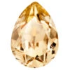 Preciosa Fancy Stones Baroque Pear Crystal Honey(Preciosa Fancy Stones Baroque Pear 301 Crystal Honey)