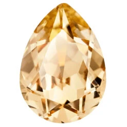 Preciosa Fancy Stones Baroque Pear Crystal Honey(Preciosa Fancy Stones Baroque Pear 301 Crystal Honey)