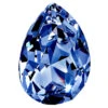 Preciosa Fancy Stones Baroque Pear Dark Indigo(Preciosa Fancy Stones Baroque Pear 301 Dark Indigo)