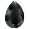 Preciosa Fancy Stones Baroque Pear Jet Hematite UNFOILED(Preciosa Fancy Stones Baroque Pear 301 Jet Hematite)