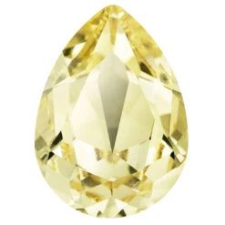 Preciosa Fancy Stones Baroque Pear Jonquil(Preciosa Fancy Stones Baroque Pear Jonquil)