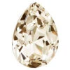Preciosa Fancy Stones Baroque Pear Light Colorado Topaz(Preciosa Fancy Stones Baroque Pear 301 Light Colorado Topaz) -BlueStreak Crystal Shop Preciosa Fancy Stones Baroque Pear Light Colorado Topaz