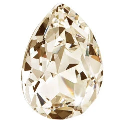 Preciosa Fancy Stones Baroque Pear Light Colorado Topaz(Preciosa Fancy Stones Baroque Pear 301 Light Colorado Topaz)