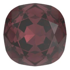 Preciosa Fancy Stones Cushion Square Burgundy(Preciosa Fancy Stones Cushion Square 132 Burgundy)