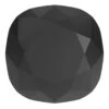 Preciosa Fancy Stones Cushion Square Jet UNFOILED(Preciosa Fancy Stones Cushion Square 132 Jet Unfoiled)