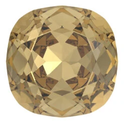 Preciosa Fancy Stones Cushion Square Light Colorado Topaz(Preciosa Fancy Stones Cushion Square 132 Light Colorado Topaz)