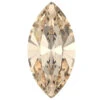 Preciosa Fancy Stones Navette Light Colorado Topaz(Preciosa Fancy Stones Navette Light Colorado Topaz) -BlueStreak Crystal Shop Preciosa Fancy Stones Navette Light Colorado Topaz